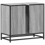 Mueble lavabo baño madera contrachapada sonoma gris 65x33x60 cm von , Badezimmermöbel - Ref: Foro24-849267, Preis: 63,34 €, R...