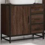 Mueble de lavabo madera de ingeniería roble marrón 65x33x60 cm de , Muebles de baño - Ref: Foro24-849278, Precio: 91,95 €, De...