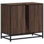 Mueble de lavabo madera de ingeniería roble marrón 65x33x60 cm de , Muebles de baño - Ref: Foro24-849278, Precio: 91,95 €, De...