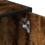 Armario lavabo baño madera ingeniería roble ahumado 90x33x60 cm by , Bathroom furniture - Ref: Foro24-849271, Price: 83,02 €,...