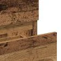 Mueble de baño con espejo de madera antigua madera ingeniería de , Muebles de baño - Ref: Foro24-856377, Precio: 87,19 €, Des...