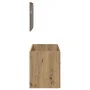 Mueble de baño con espejo de madera ingeniería roble artesanal by , Bathroom furniture - Ref: Foro24-856382, Price: 92,94 €, ...