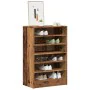Mueble zapatero madera ingeniería madera envejecida 60x35x92 cm de , Zapateros y organizadores de calzado - Ref: Foro24-85670...