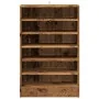 Mueble zapatero madera ingeniería madera envejecida 60x35x92 cm de , Zapateros y organizadores de calzado - Ref: Foro24-85670...