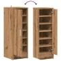 Mueble zapatero de aglomerado roble artisan 32x35x92 cm von , Schuhregale und Schuhorganisatoren - Ref: Foro24-856709, Preis:...
