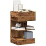 Mesitas de noche 2 uds madera ingeniería envejecida 40x35x65 cm de , Mesitas de noche - Ref: Foro24-856749, Precio: 89,25 €, ...