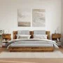 Mesitas de noche 2 uds madera ingeniería envejecida 40x35x65 cm de , Mesitas de noche - Ref: Foro24-856749, Precio: 89,25 €, ...