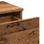 Mesitas de noche 2 uds madera ingeniería envejecida 40x35x65 cm de , Mesitas de noche - Ref: Foro24-856749, Precio: 89,25 €, ...