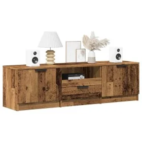 Mueble de TV de madera antigua 140x35x40 cm Madera ingeniería de , Muebles TV - Ref: Foro24-856850, Precio: 99,58 €, Descuent...