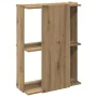 Librería 3 niveles madera ingeniería roble artesanal 60x30x80cm von , Bücherregale und Regale - Ref: Foro24-860264, Preis: 42...