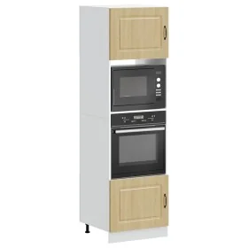 Armarios para horno 2 uds Lucca roble sonoma madera ingeniería von , Küchenschränke - Ref: Foro24-3315034, Preis: 188,69 €, R...
