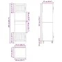 Armarios para horno 2 uds Kalmar roble marrón madera ingeniería de , Armarios de cocina - Ref: Foro24-3315048, Precio: 185,35...