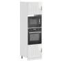 Armarios para horno 2 uds Kalmar blanco brillante de , Armarios de cocina - Ref: Foro24-3315043, Precio: 206,32 €, Descuento: %