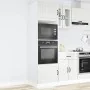 Armarios para horno 2 uds Kalmar blanco brillante de , Armarios de cocina - Ref: Foro24-3315043, Precio: 206,32 €, Descuento: %