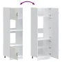 Armarios para horno 2 uds Kalmar blanco brillante de , Armarios de cocina - Ref: Foro24-3315043, Precio: 206,32 €, Descuento: %