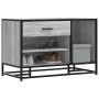 Banco zapatero madera de ingeniería gris sonoma 80x40x53,5 cm by , Benches for halls and storage - Ref: Foro24-849227, Price:...