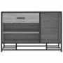 Banco zapatero madera de ingeniería gris sonoma 80x40x53,5 cm by , Benches for halls and storage - Ref: Foro24-849227, Price:...