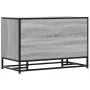 Banco zapatero madera de ingeniería gris sonoma 80x40x53,5 cm by , Benches for halls and storage - Ref: Foro24-849227, Price:...