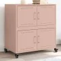 Aparador de acero laminado en frío rosa 68,5x39x72 cm von , Sideboards - Ref: Foro24-846651, Preis: 112,53 €, Rabatt: %
