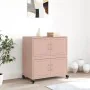 Aparador de acero laminado en frío rosa 68,5x39x72 cm von , Sideboards - Ref: Foro24-846651, Preis: 112,53 €, Rabatt: %