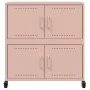 Aparador de acero laminado en frío rosa 68,5x39x72 cm von , Sideboards - Ref: Foro24-846651, Preis: 112,53 €, Rabatt: %