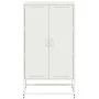 Aparador de acero blanco 68,5x38,5x123,5 cm by , Sideboards - Ref: Foro24-846499, Price: 108,42 €, Discount: %