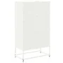 Aparador de acero blanco 68,5x38,5x123,5 cm by , Sideboards - Ref: Foro24-846499, Price: 108,42 €, Discount: %