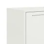 Aparador de acero blanco 68,5x38,5x123,5 cm by , Sideboards - Ref: Foro24-846499, Price: 108,42 €, Discount: %