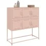 Aparador de acero laminado en frío rosa 100,5x39x107 cm von , Sideboards - Ref: Foro24-846597, Preis: 109,11 €, Rabatt: %