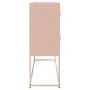 Aparador de acero laminado en frío rosa 100,5x39x107 cm von , Sideboards - Ref: Foro24-846597, Preis: 109,11 €, Rabatt: %