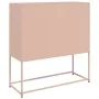 Aparador de acero laminado en frío rosa 100,5x39x107 cm von , Sideboards - Ref: Foro24-846597, Preis: 109,11 €, Rabatt: %