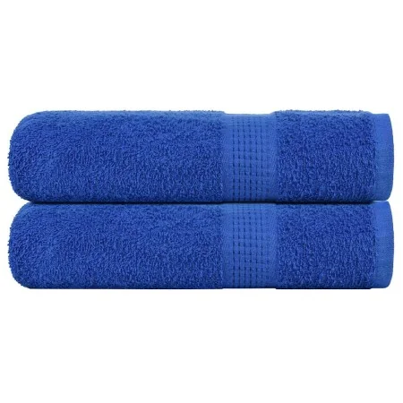 Toallas de baño 2 uds azul 100x150 cm 360 g/m² 100% algodón by , Towels - Ref: Foro24-136716, Price: 30,04 €, Discount: %