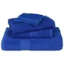 Toallas de baño 2 uds azul 100x150 cm 360 g/m² 100% algodón by , Towels - Ref: Foro24-136716, Price: 30,04 €, Discount: %
