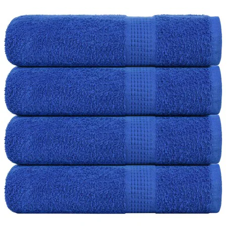 Toallas de ducha 4 uds 100% algodón azul 70x140 cm 360 gsm by , Towels - Ref: Foro24-136714, Price: 41,31 €, Discount: %