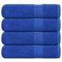 Toallas de ducha 4 uds 100% algodón azul 70x140 cm 360 gsm by , Towels - Ref: Foro24-136714, Price: 41,31 €, Discount: %