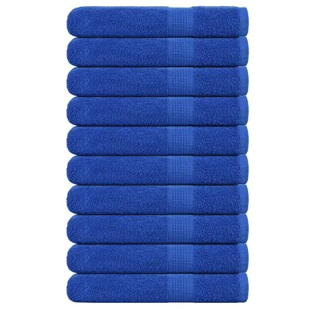 Toallas de sauna 10 uds 100% algodón azul 80x200 cm 360 gsm by , Towels - Ref: Foro24-136721, Price: 109,78 €, Discount: %