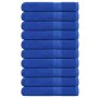 Toallas de sauna 10 uds 100% algodón azul 80x200 cm 360 gsm by , Towels - Ref: Foro24-136721, Price: 109,78 €, Discount: %