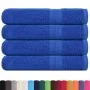 Toallas 4 uds 100% algodón azul 100x200 cm 600 gsm by , Towels - Ref: Foro24-136723, Price: 65,34 €, Discount: %