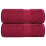 Toallas 2 uds 100% algodón burdeos 30x30 cm 360 gsm von , Handtücher - Ref: Foro24-136728, Preis: 11,06 €, Rabatt: %