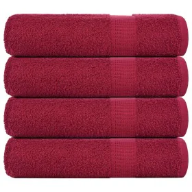 Toallas de Mano 4 uds burdeos 50x100cm 360 g/m² 100% algodón von , Handtücher - Ref: Foro24-136735, Preis: 22,47 €, Rabatt: %