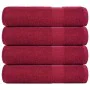 Toallas de Mano 4 uds burdeos 50x100cm 360 g/m² 100% algodón by , Towels - Ref: Foro24-136735, Price: 23,05 €, Discount: %