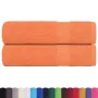 Toallas de baño 2 uds naranja 100x150 cm 360 gsm 100% algodón de , Toallas - Ref: Foro24-136908, Precio: 29,87 €, Descuento: %