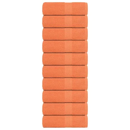 Toallas de visita 10 uds naranja 30x50cm 360gsm 100% algodón by , Towels - Ref: Foro24-136901, Price: 21,54 €, Discount: %