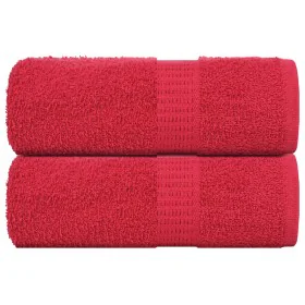 Toallas 2 uds 100% algodón rojo 30x30 cm 360 gsm by , Towels - Ref: Foro24-136920, Price: 11,06 €, Discount: %