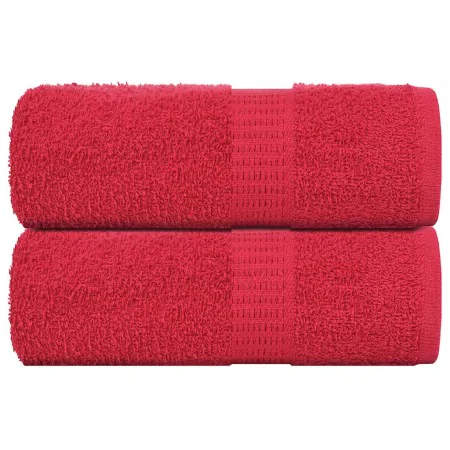 Toallas 2 uds 100% algodón rojo 30x30 cm 360 gsm by , Towels - Ref: Foro24-136920, Price: 11,06 €, Discount: %