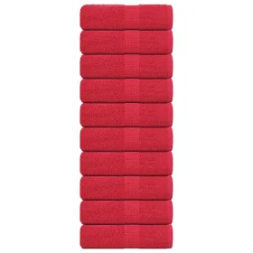 Toallas 10 uds 100% algodón rojo 30x30 cm 360 gsm von , Handtücher - Ref: Foro24-136922, Preis: 20,69 €, Rabatt: %