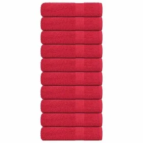 Toallas de baño 10 uds rojo 100x150 cm 360 gsm 100% algodón von , Handtücher - Ref: Foro24-136934, Preis: 100,38 €, Rabatt: %