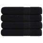 Toallas de sauna 4 uds 100% algodón negro 80x200 cm 360 gsm von , Handtücher - Ref: Foro24-136960, Preis: 54,97 €, Rabatt: %