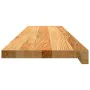Peldaños de escalera 2 uds madera maciza roble marrón claro by , Stair mats - Ref: Foro24-3283793, Price: 140,94 €, Discount: %
