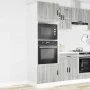 Armarios para horno 2 uds Porto gris sonoma madera ingeniería de , Armarios de cocina - Ref: Foro24-3315057, Precio: 217,62 €...